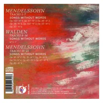 "Mendelssohn/Walden: Without Words" ("") (CD / Album)