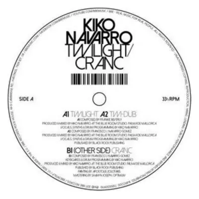 "Twilight/Cranc" ("Kiko Navarro") (Vinyl / 12" Single)