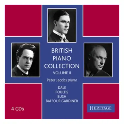 "Peter Jacobs: British Piano Collection" ("") (CD / Box Set)