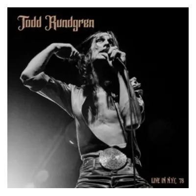 "Live in NYC 78" ("Todd Rundgren") (Vinyl / 12" Album Coloured Vinyl)