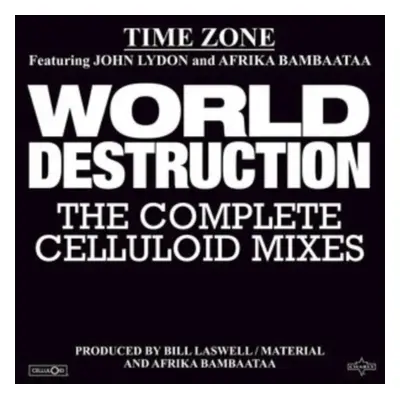 "World Destruction" ("Time Zone with Afrika Bambaataa & John Lydon") (Vinyl / 12" EP)