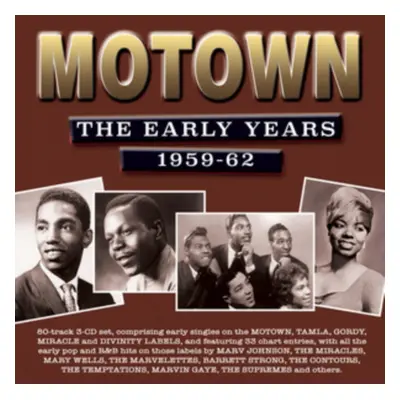 "Motown: The Early Years 1959-62" ("") (CD / Album)