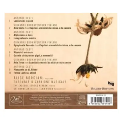 "Insegnatemi a Morire: Antonio Cesti Cantatas" ("") (CD / Album)