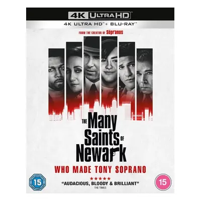 "Many Saints of Newark" ("Alan Taylor") (Blu-ray / 4K Ultra HD + Blu-ray)