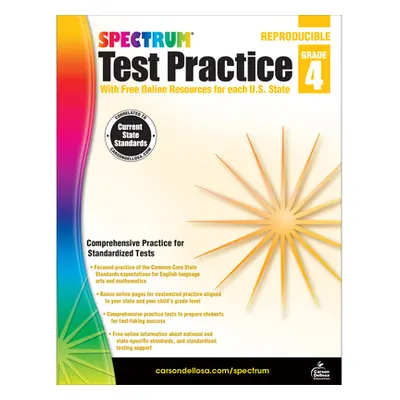 "Spectrum Test Practice, Grade 4" - "" ("Spectrum")(Paperback)