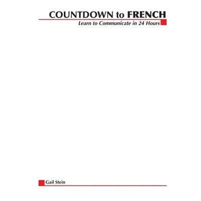 "Countdown to French" - "" ("Stein Gail")(Paperback)