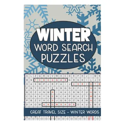 "Winter Word Search Puzzles: Seek and Find Word Circle Puzzle Book Seasonal Activity Book for Ki