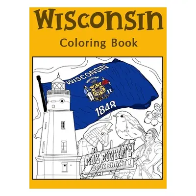 "Wisconsin Coloring Book" - "" ("Paperland")(Paperback)