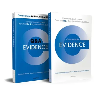 "Evidence Revision Concentrate Pack: Law Revision and Study Guide" - "" ("Spencer Maureen")(Pape