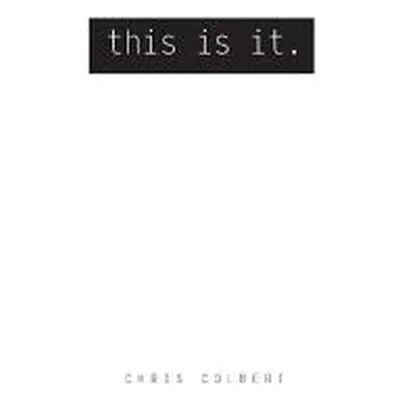 "This Is It" - "" ("Colbert Chris")(Pevná vazba)