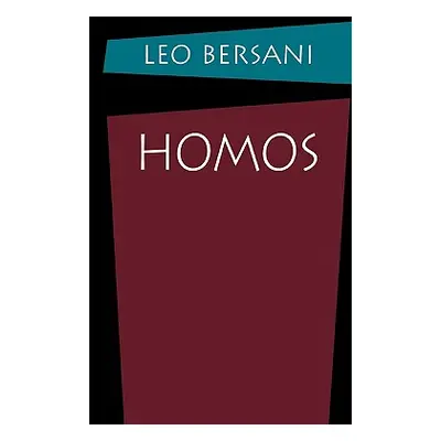 "Homos" - "" ("Bersani Leo")(Paperback)