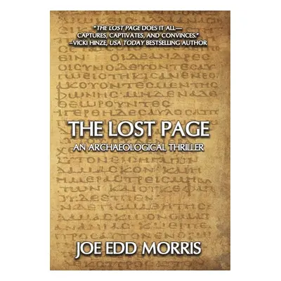 "The Lost Page: An Archaeological Thriller" - "" ("Morris Joe Edd")(Pevná vazba)