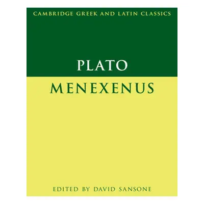 "Plato: Menexenus" - "" ("Sansone David")(Paperback)