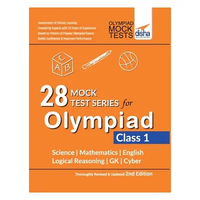 "28 Mock Test Series for Olympiads Class 1 Science, Mathematics, English, Logical Reasoning, GK 