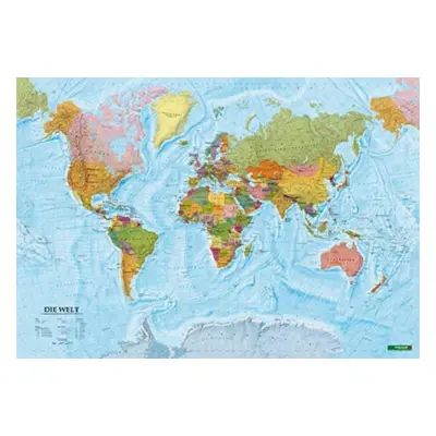 "World Map Flat in a Tube 1:40 000 000" - "" ("")(Sheet map, folded)