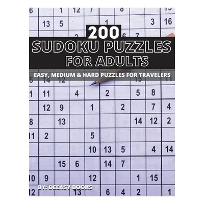 "Sudoku Puzzles For Adults" - "" ("Books Deeasy")(Paperback)