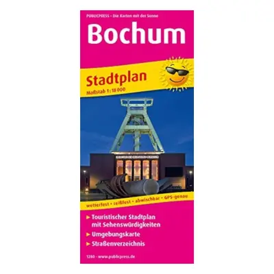 "Bochum" - "" ("")(Sheet map, folded)