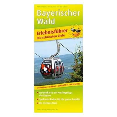 "Bavarian Forest, adventure guide and map 1:160,000" - "" ("")(Sheet map, folded)