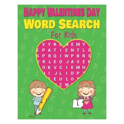 "Happy Valentines Day Word Search large Print valentine word search For Kids.: 36 Valentine's Da