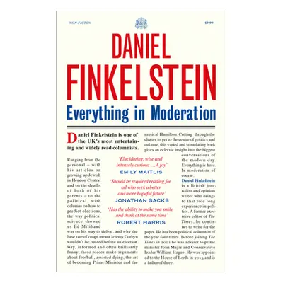 "Everything in Moderation" - "" ("Finkelstein Daniel")(Paperback)