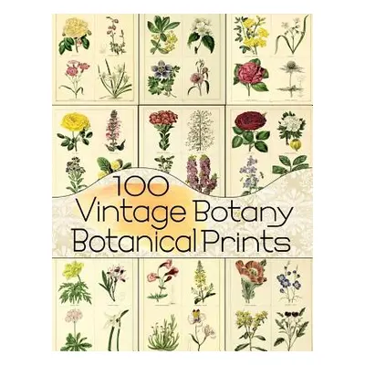 "100 Vintage Botany Botanical Prints" - "" ("Anders C.")(Paperback)