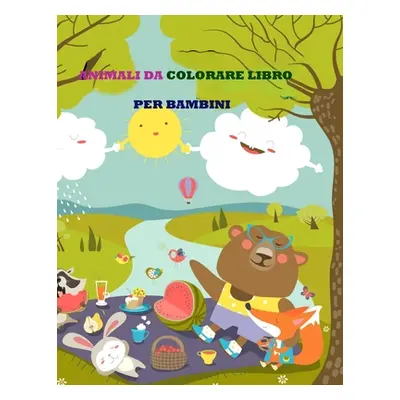 "Animali da colorare libro per bambini" - "" ("Books Deeasy")(Paperback)