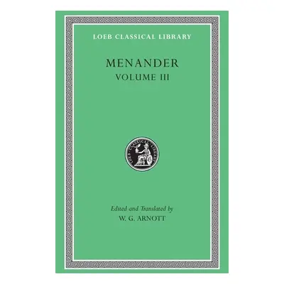 "Menander Volume III" - "" ("Menander")(Pevná vazba)