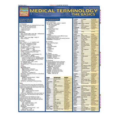 "Medical Terminology:The Basics" - "" ("Linton Corinne")(Fold-out book or chart)