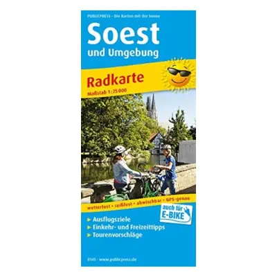 "Soest and the surrounding area" - "" ("")(Sheet map, folded)