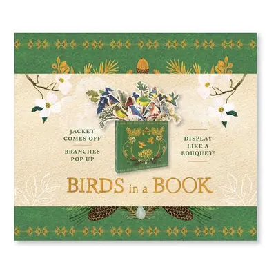 "Birds in a Book (A Bouquet in a Book): Jacket Comes Off. Branches Pop Up. Display Like a Bouque