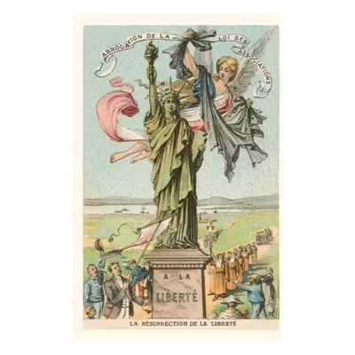 "Vintage Journal French View of the Statue of Liberty" - "" ("Found Image Press")(Paperback)