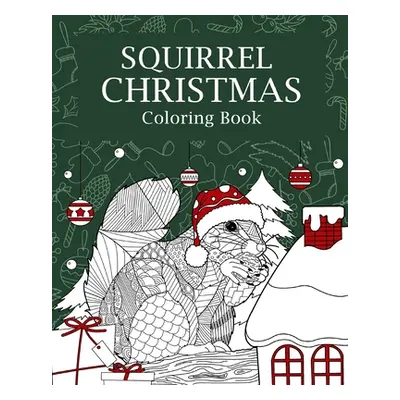 "Squirrel Christmas Coloring Book" - "" ("Paperland")(Paperback)