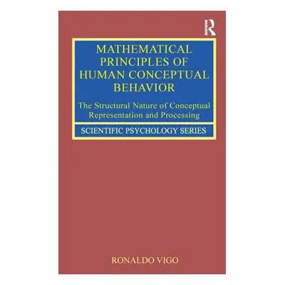 "Mathematical Principles of Human Conceptual Behavior: The Structural Nature of Conceptual Repre