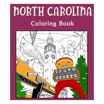 "North Carolina Coloring Book" - "" ("Paperland")(Paperback)