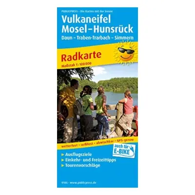 "Vulkaneifel - Moselle - Hunsruck, cycling map 1:100,000" - "" ("")(Sheet map, folded)