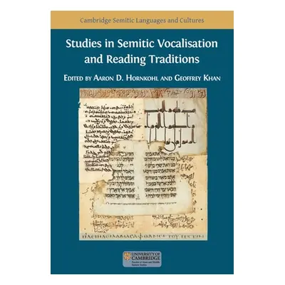 "Studies in Semitic Vocalisation and Reading Traditions" - "" ("Hornkohl Aaron D.")(Paperback)