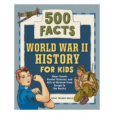 "World War II History for Kids: 500 Facts!" - "" ("Halls Kelly Milner")(Paperback)