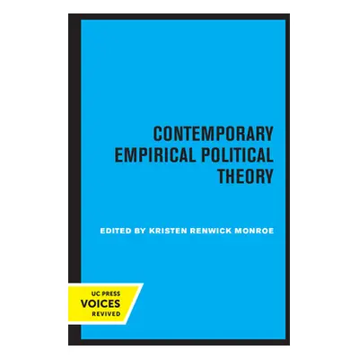 "Contemporary Empirical Political Theory" - "" ("Monroe Kristen Renwick")(Paperback)