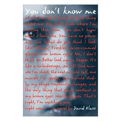 "You Don't Know Me" - "" ("Klass David")(Paperback)