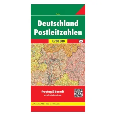 "Germany Post Codes Map 1:700 000" - "" ("")(Sheet map, folded)