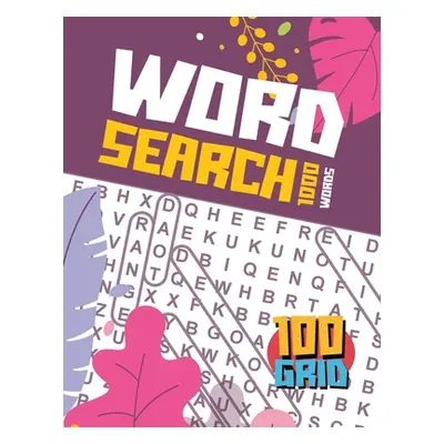 "Word Search Book for Adults: 100 Large-Print Puzzles