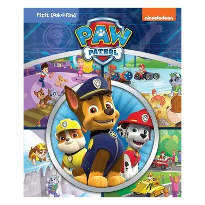 "Nickelodeon Paw Patrol Pawsome Search: First Look and Find" - "" ("Pi Kids")(Library Binding)