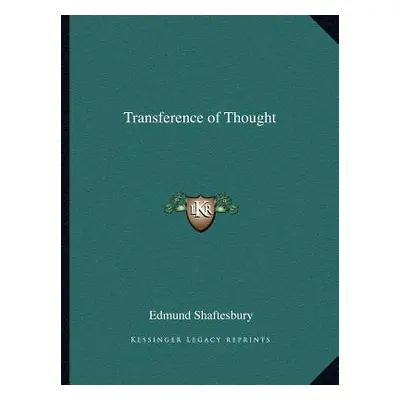 "Transference of Thought" - "" ("Shaftesbury Edmund")(Paperback)