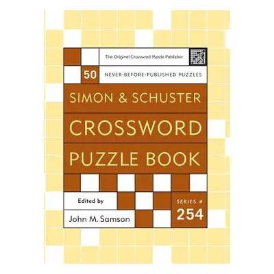 "Simon & Schuster Crossword Puzzle Book" - "" ("Samson John M.")(Spiral)