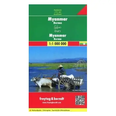 "Myanmar - Burma Road Map 1:1 000 000" - "" ("")(Sheet map, folded)