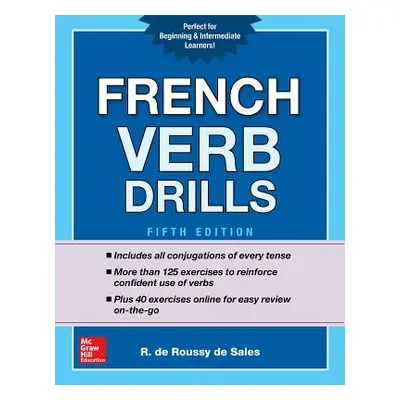 "French Verb Drills, Fifth Edition" - "" ("de Roussy de Sales R.")(Paperback)