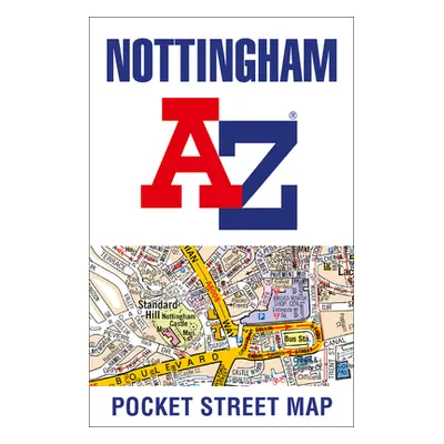 "Nottingham A-Z Pocket Street Map" - "" ("A-Z maps")(Sheet map, folded)