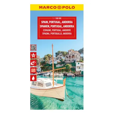 "Spain/Portugal Marco Polo Map" - "" ("Marco Polo")(Folded)