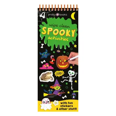 "Wipe Clean Activities: Spooky Halloween" - "" ("Priddy Roger")(Spiral)