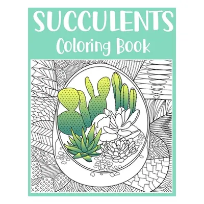 "Succulents Coloring Book" - "" ("Paperland")(Paperback)